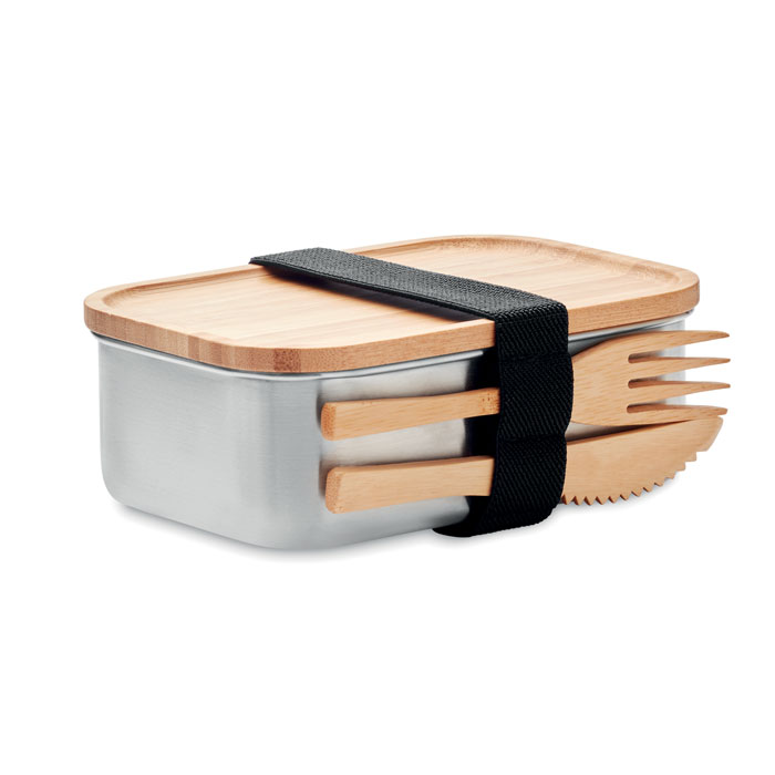 3 - Metalowy lunchbox z logo